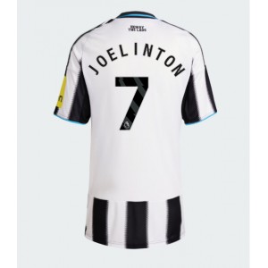 Newcastle United Joelinton #7 Jalkapallovaatteet Naisten Kotipaita 2025-26 Lyhythihainen
